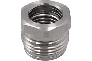 BYENINS Thread Chuck Insert/Adapter Compatible with NOVA lathe External 38mm insert Type chuck,1 Inch 8 TPI.