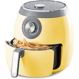 Dash DFAF455GBPY01 Deluxe Electric Air Fryer plus Oven Cooker with Temperature Control, Non Stick Fry Basket, Recipe Guide pl