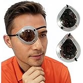 FSJLT 2 Pack Cataract Surgery Eye Shield, Clear Plastic Medical Eye Cover Patch with Holes,Adjustable Strap and Silicone Edging for Post Surgery,Comfortable Eye Protection for Adults and Kids