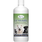 Omega Alpha E-Z Mobility Liquid 500mL for Pets, Hip &amp; Joint Supplement for Dogs &amp; Cats with MSM &amp; Turmeric, Supports Flexibility &amp; Muscle Comfort Daily