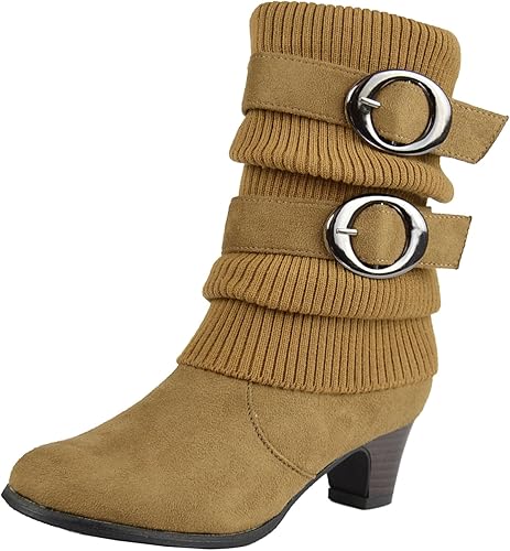 suede calf boots