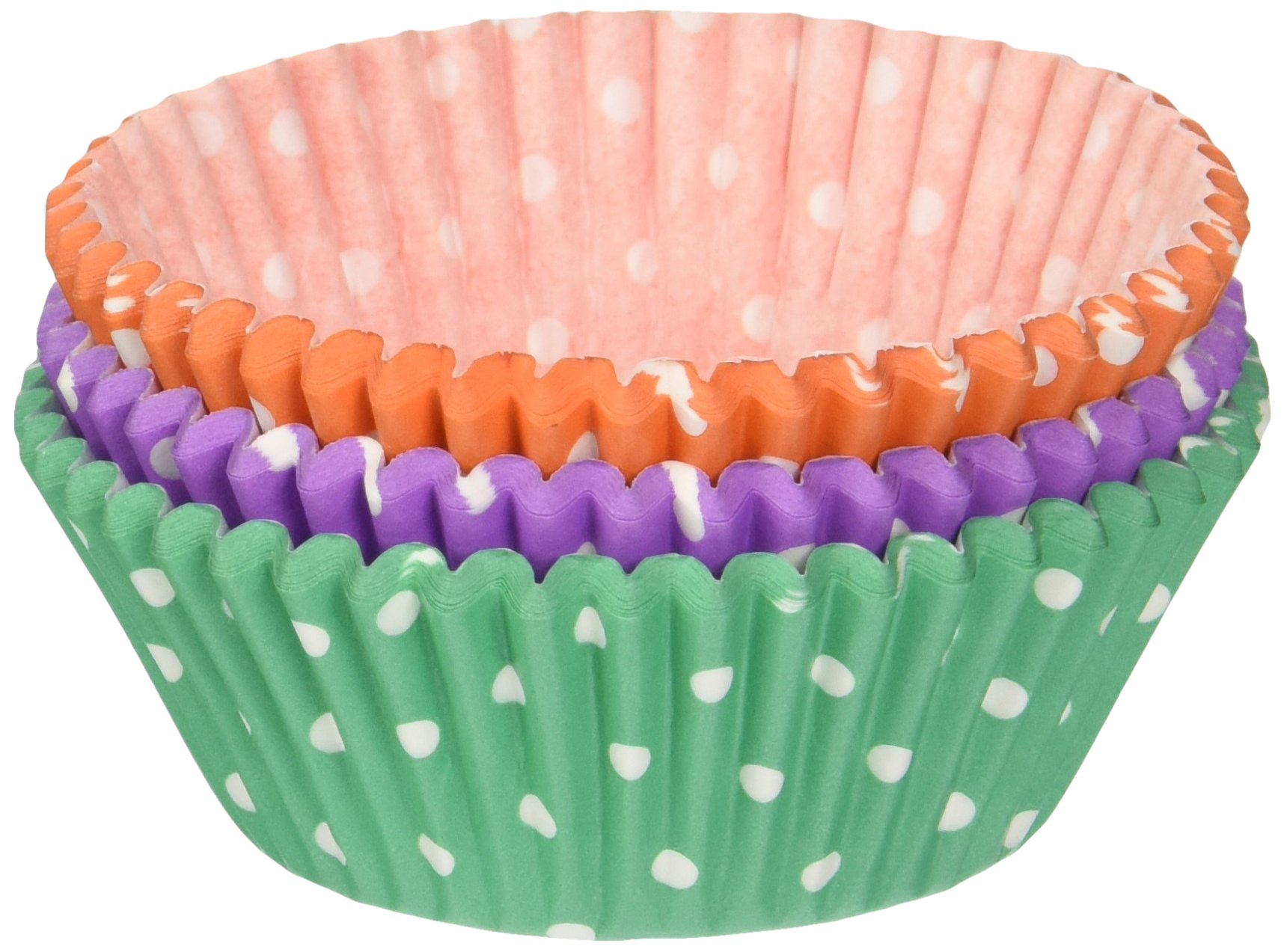 Fox Run Polka Dot Bake Cup Set, 3 x 3 x 1.25 inches, Multi-Color