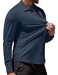 COOFANDY Men's Wrinkle Free Dress Shirts Muscle Fit