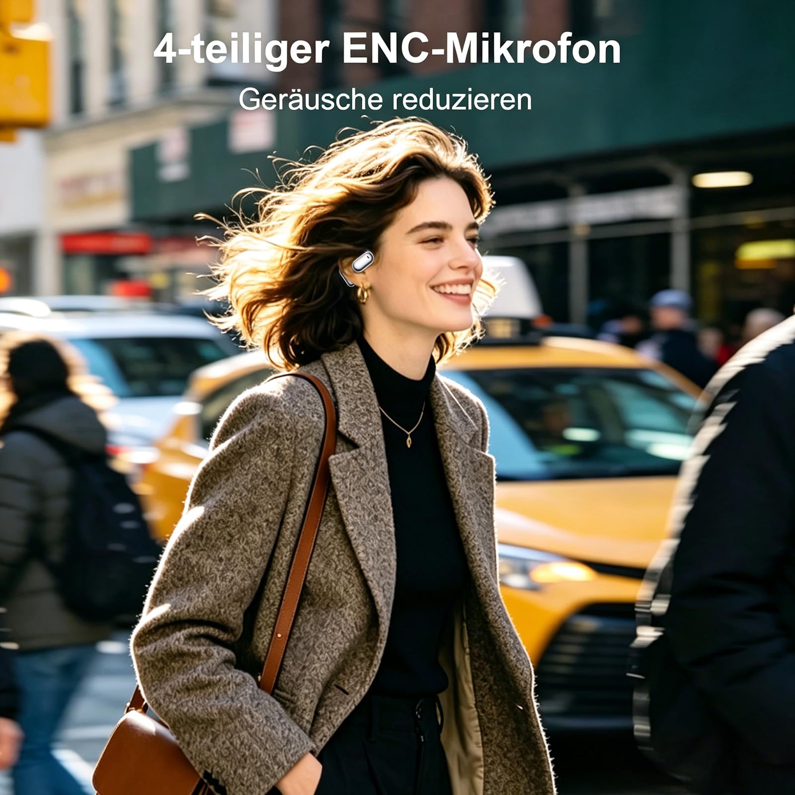 EUQQ Open Ear Kopfhörer Bluetooth 6.1 KI 50 Std Sport Kopfhörer für Laufen 3