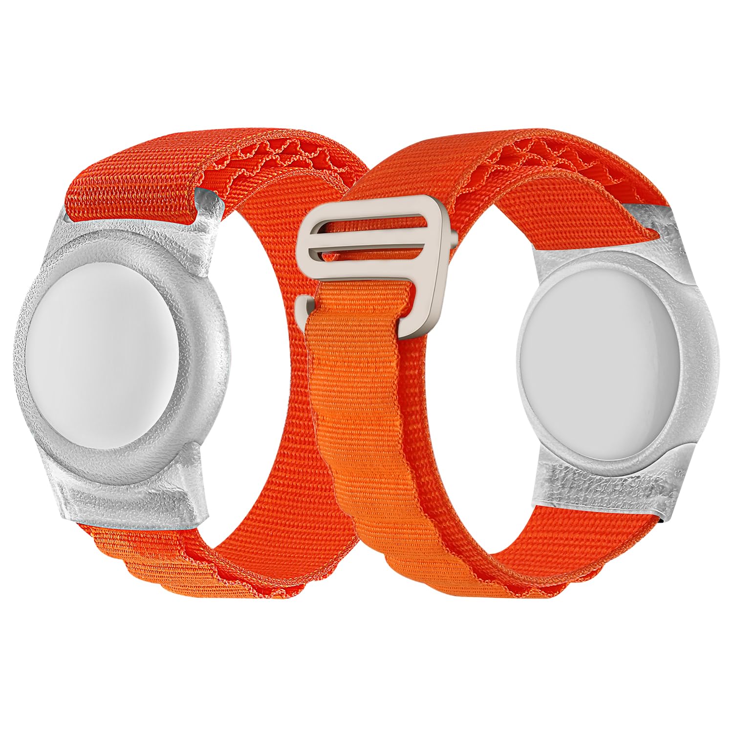 Airtag Bracelet for Kids, Airtag Wristband Kids with Nylon Adjustable airtag band,TPU Premium Airtag holder, Airtag Bracelet Compatible Apple air tag for toddlers kids adults