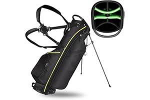 KYTAI Golf Stand Bag with 7 Way Top Dividers, Golf Bags for Men Women,Waterproof Rain Hood,Top Dividers Ergonomic Golf Club Bags