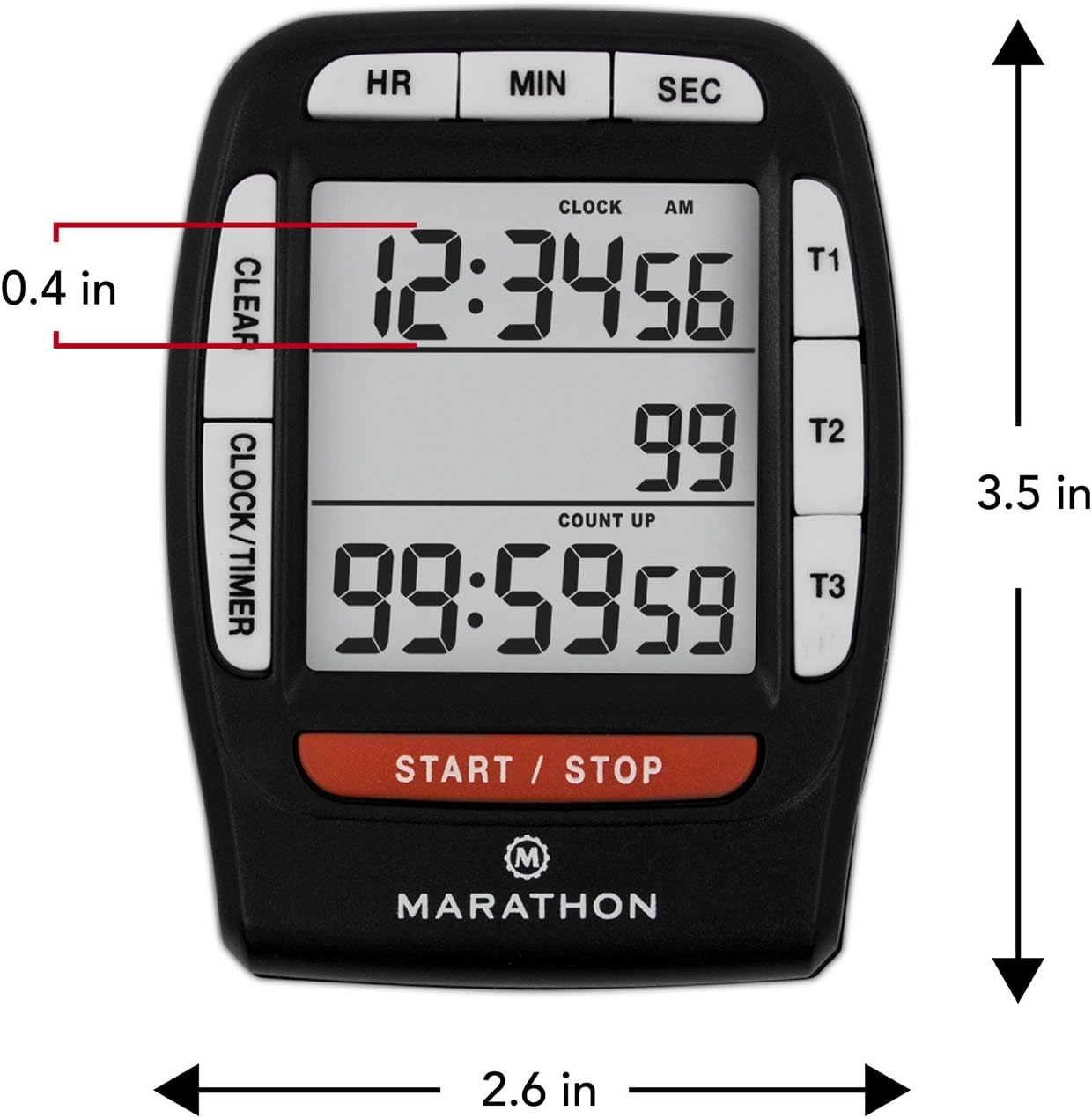 Large Digital Clock For Classroom / Annotate and transform any document