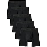 Amazon Essentials Men's Super Soft Modal Boxer Briefs, Pack of 5