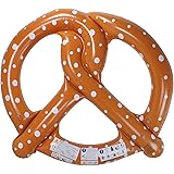 6' Inflatable Brown Giant Pretzel Pool Ring Float