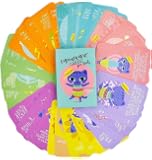 Empowerment Cards for Kids – 44 Action Packed and Fun Exercises for Children – Build Self Esteem, Self-Compassion, Relaxation, Body Awareness, Feelings, Dreams – Educational & Entertaining