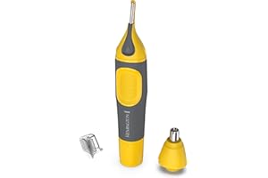 Remington Remington Virtually Indestructible Nose, Ear & Brow Trimmer, Yellow, NE3871