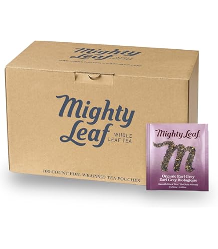 Amazon.com : Mighty Leaf Green Tea Tropical – 100 Count Whole Leaf