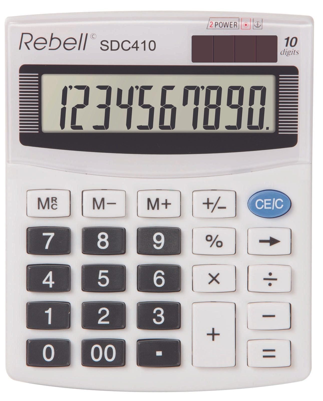 Rebell RE-SDC410 BX Desktop Calculator