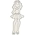 Prima Marketing Julie Nutting 'Hats 2' Cling Stamp - Clear Polymer Craft Stamp For Scrapbooking & Card Making-1160249