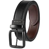 Levi’s Men’s 2-in-1 Reversible Belt – Everyday Casual Jean Style (Regular & Big & Tall Sizing)