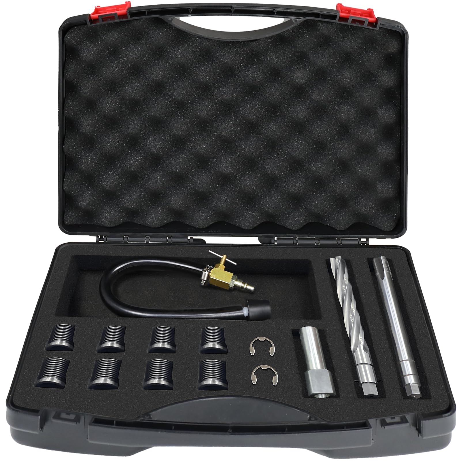 Photo 1 of 38900 Two Valve Tool Kit for Ford Triton, Spark Plug Thread Repair Kit for 4.6L, 5.4L and 6.8 V-10 Two Valve Engines, 8 M14-1.25 Inserts Included