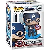 Funko Pop! Marvel: Avengers Endgame - Captain America with Broken Shield & Mjoinir