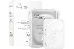 Watier Anti-Wrinkle Lift Eye Patch | With Aloe, Vitamin E, Witch Hazel, and Soya Phyto-Collagen, Instant Radiance & Lifting E