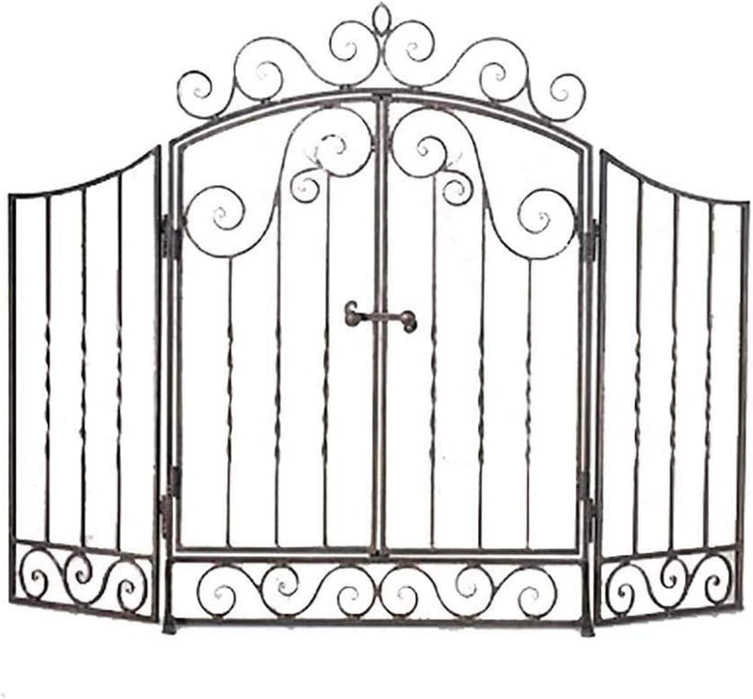 NSYNSY Spark Guard Pantalla de Chimenea de protección Plana Grande