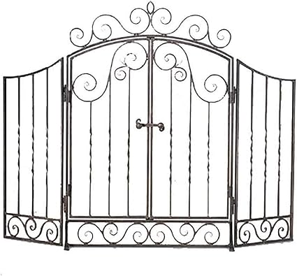 NSYNSY Spark Guard Pantalla de Chimenea de protección Plana Grande