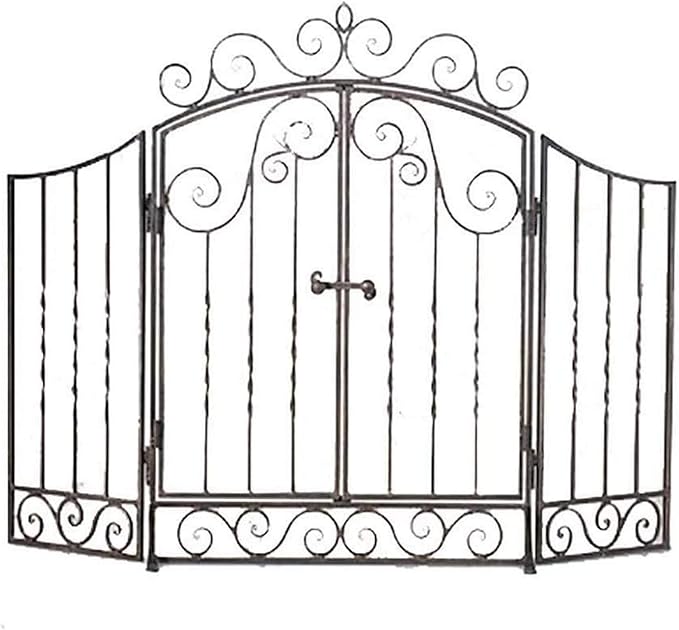 NSYNSY Spark Guard Pantalla de Chimenea de protección Plana Grande