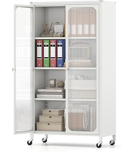 トラックファニチャー QUATTRO BOOKSHELF Quattro Bookshelf | Almond and White | Courts