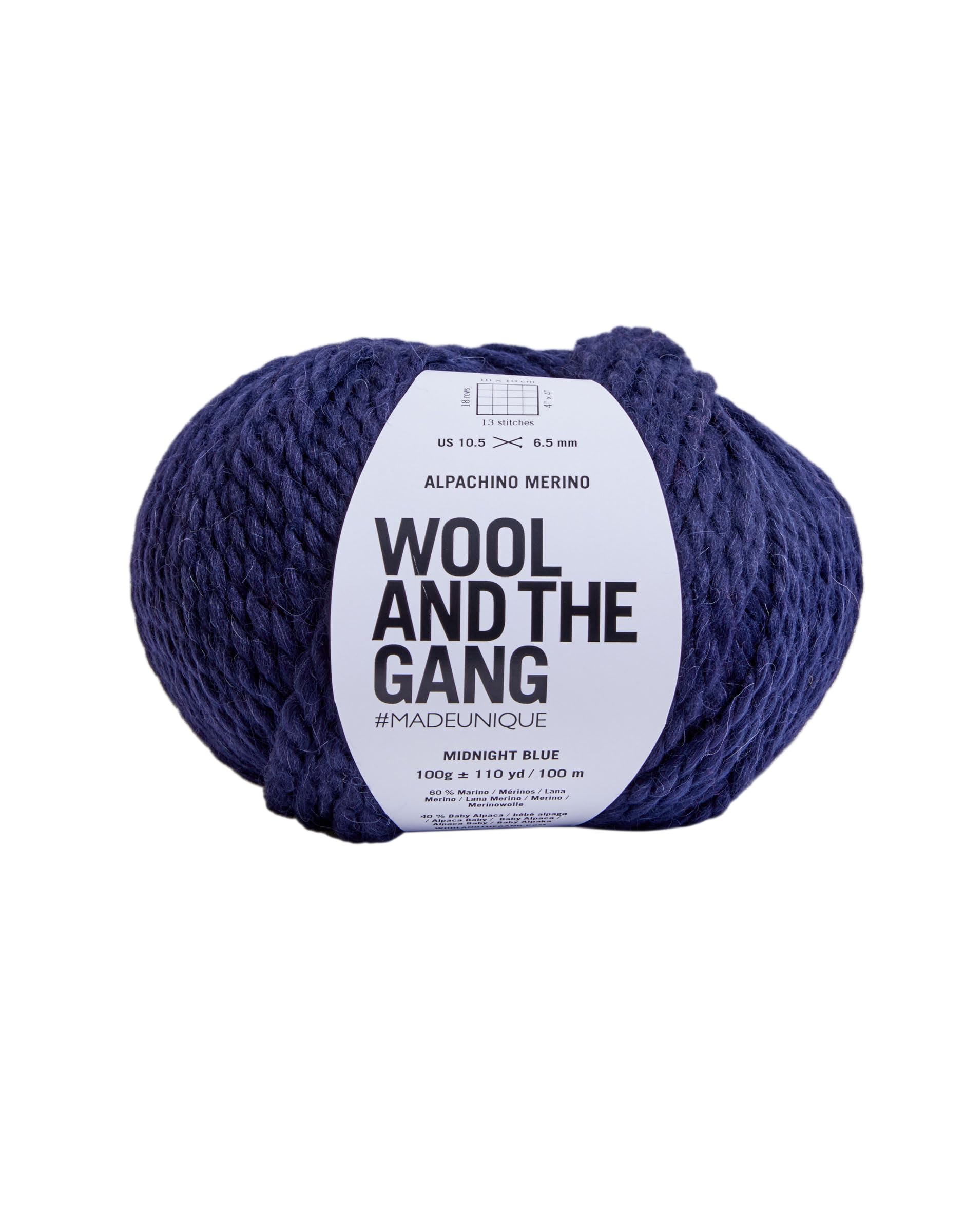 Wool and the Gang Yarn, Midnight Blue (055), 100g โ image 1
