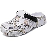 YUKTOPA Men's Clogs Outdoor Athletic Sports Sandals Adult Slip On Garden Shoes Summer Water Beach Shoes Casual Slippers Lightweight Breathable Non Slip