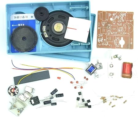 Amazon 感度 よし Teknon Am 6石 スーパー ラジオ 製作 キット イヤホン ジャック 付き Hx6b 電気 電力 おもちゃ