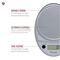 Escali Primo Digital Food Scale Multi-Functional