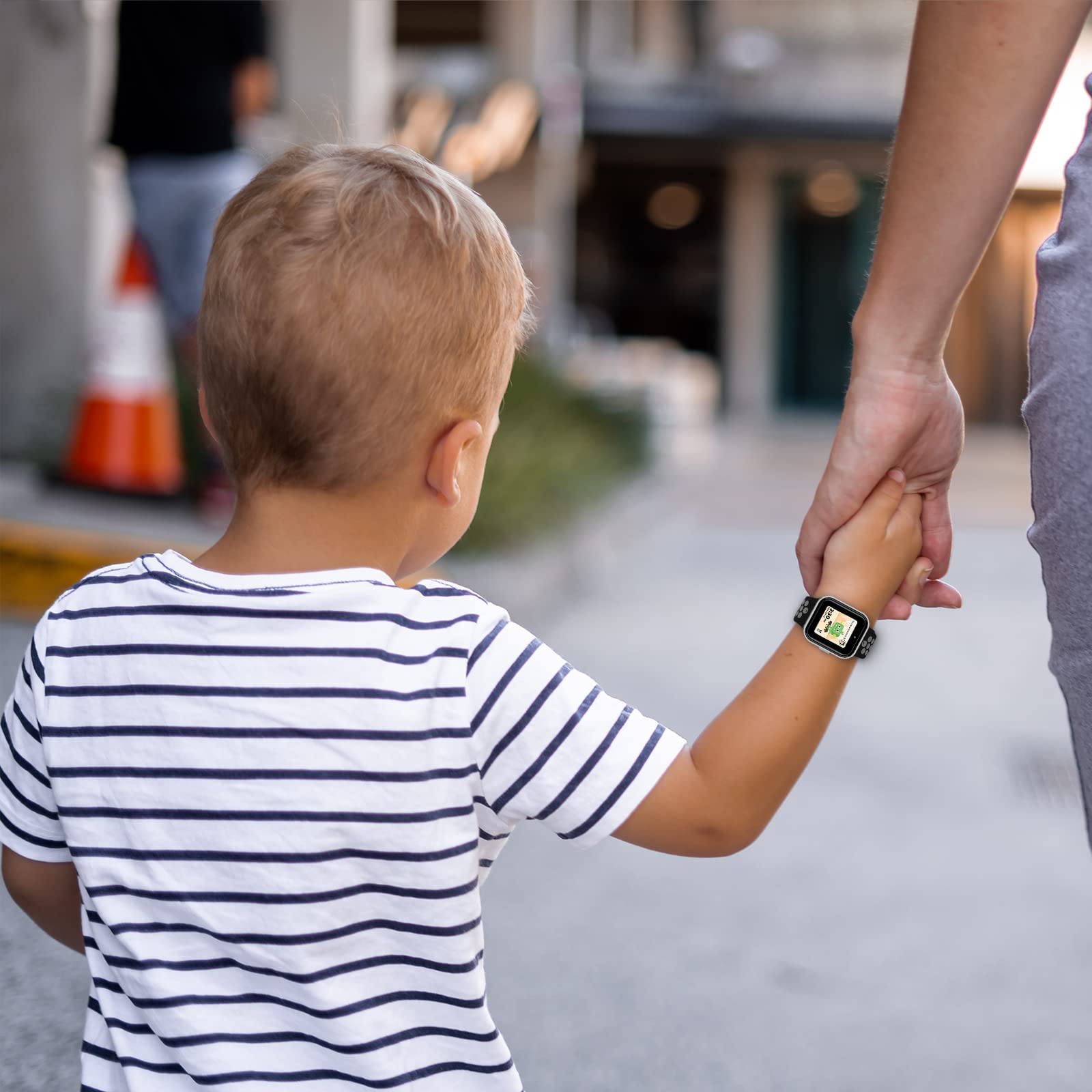 NewJourney Compatible with SyncUP Kids Watch 2/1 Band, 2 Pack Breathable Soft Silicone Sport Wrist Strap Compatible with T-Mobile Sync UP Kids Watch 2/1