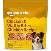 Amazon Basics Dog Treats Chicken and Waffle Bites 12oz (Previously Wag)