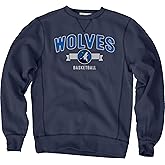 Blue 84 NBA unisex-adult Nba Officially Licensed Crewneck Sweatshirt Sanded Fleece Team Color