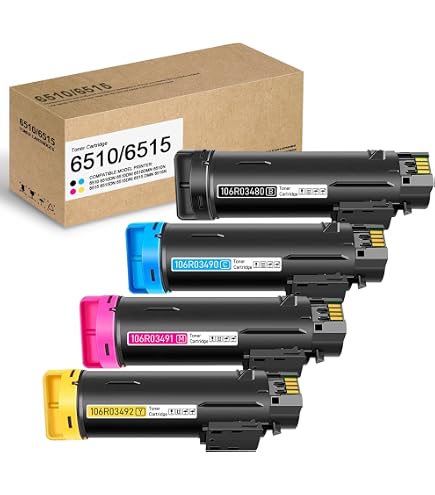 Amazon.com: Xerox Phaser 6510/Workcentre 6515 Black Standard
