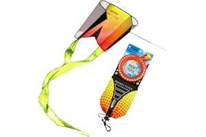 PRISM KITE TECHNOLOGY Prism Kites Pocket Flyer – Easy-to-Fly Single-Line Kite – Flight-Ready, No Assembly Required