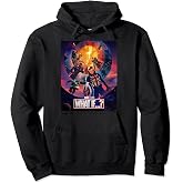 Marvel What If Character Group Poster Pullover Hoodie