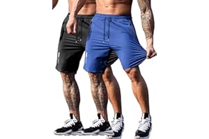 Hidkat Men's Athletic Shorts Lightweight Sport Shorts,Gym Shorts,Workout Shorts，Running Jogging Shorts Quick Dry