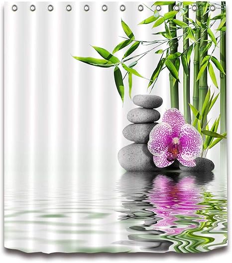 hermosas flores cortina