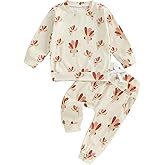Socutebabe Toddler Baby Boy Valentines Day Outfit Heart Breaker Long Sleeve Sweatshirt Pants Cute Spring Valentines Clothes
