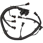 FICM Engine Fuel Injector Complete Wiring Harness | for Ford 6.0L Powerstroke Diesel | 2003-2007 F250 F350 F450 F550, 2004-2005 Excursion | Replace# 5C3Z-9D930-A, 5C3Z9D930A