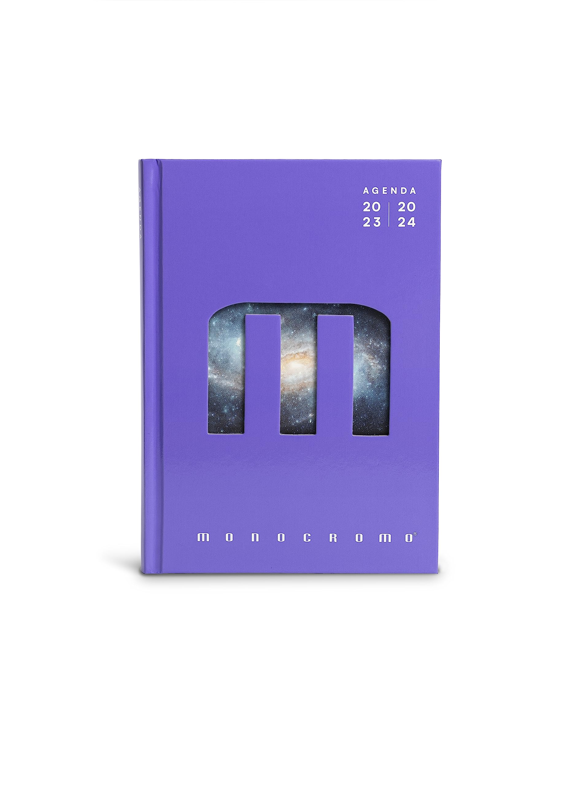 Monochrome School Diary 2023-2024, Purple