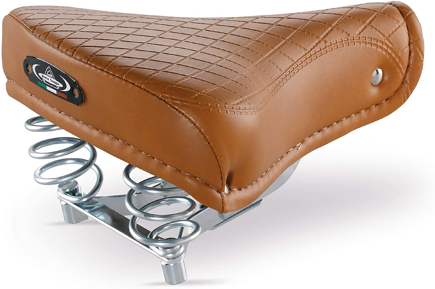 Montegrappa "Export Saddle with Springs Ideal for Bicycle Bikes – Time – R – Wand – Brown