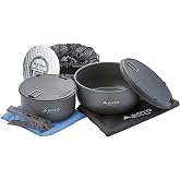 SOTO Navigator Camping Cookware Set - Slip and Shock Resistant, Corrosion Resistant, Multi-Functional