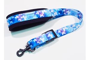 Butterfly Pattern Neoprene padded Saxophone strap with locking swivel snaphook for Alto, tenor or Soprano Sax Model SSXW Butterflies by Legacystraps