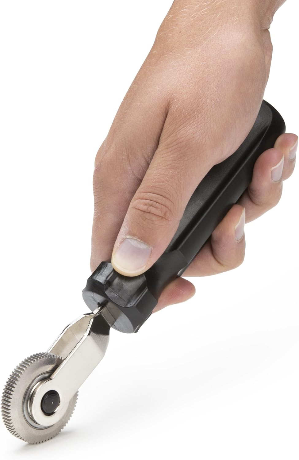 Steelman Tire and Tube Patch Auto Repair Stitcher Tool, Prevents Air Bubbles from Compromising Patch Job During RMA-Approved Flat Tire Repairs, Defined Teeth, 1 1/2-inch Wheel: Automotive