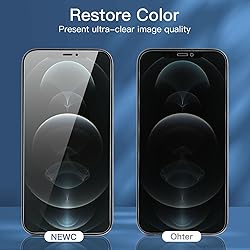 NEW'C 3 Pack Privacy Screen Protector for iPhone 12