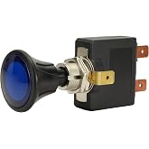 Fastronix 50A Push/Pull Switch with Blue LED Indicator