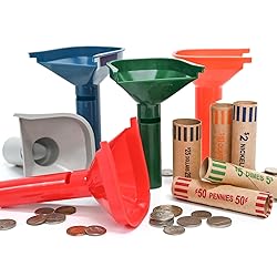 L LIKED 30 Assorted Preformed Coin Wrappers & 5