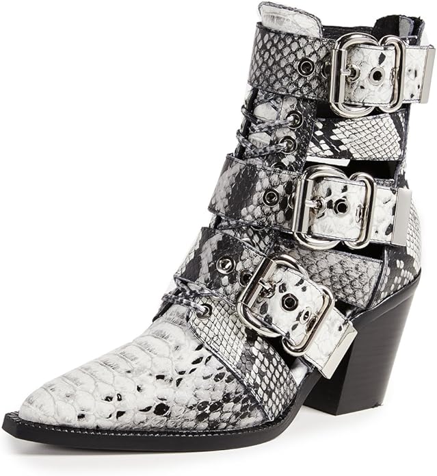 jeffrey campbell caceres buckle booties