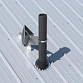 Kuma Snow Destroyer for Vents. USA Made. Universal Fit. Lifetime Protection for 2-5" Pipes and Satellite Dishes